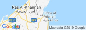 Dibba Al Hisn map